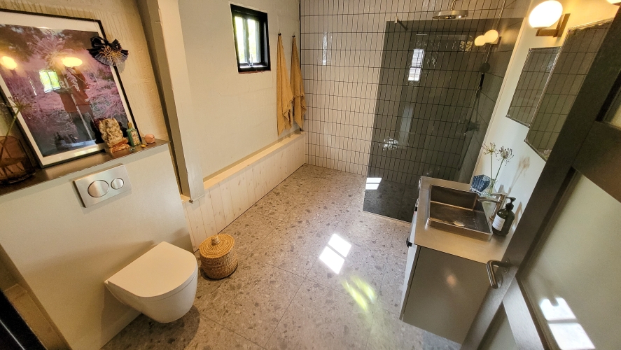Renovering af badeværelse i hus
